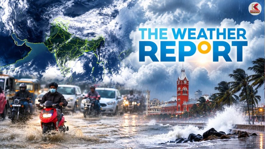 இன்று இந்த மாவட்டங்கள் எல்லாம் உஷாரா இருங்க ! சென்னை வானிலை மையம் கொடுத்த அலர்ட் !