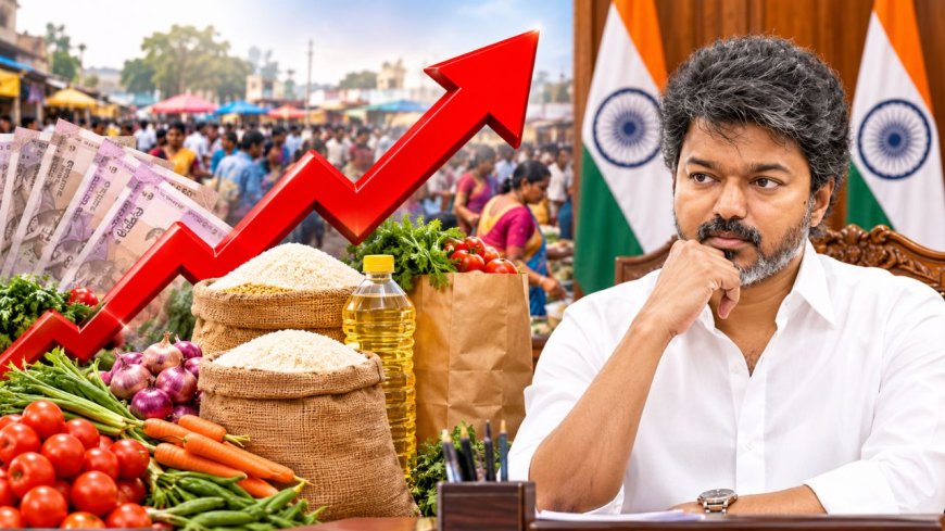விலைவாசி உயர்வு... தவெக அரசு பொறுப்பு? ஆய்வாளர்கள் திடுக்!