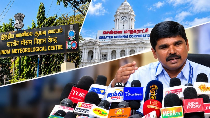 சென்னையில் மழை கணக்கில் குழப்பம்... மாநகராட்சி VS வானிலை மையம்! RED ALERT பின்னணி என்ன?