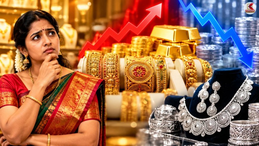நேற்று சரிவு ! இன்று உயர்வு ! பெண்களை குழப்பத்தில் ஆழ்த்தும் தங்கம் விலை !