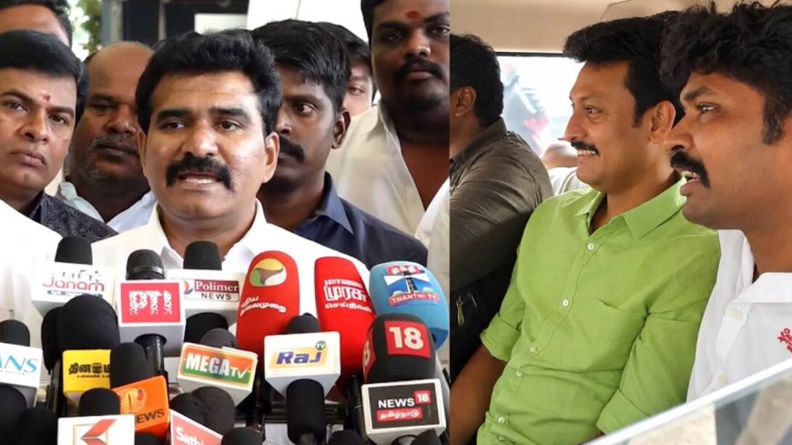 அன்பில் மகேஷ் கைது... “இன்னும் பல ஃபைல்கள் காத்திருக்கு!” நிர்மல் குமார் பரபரப்பு பேச்சு!